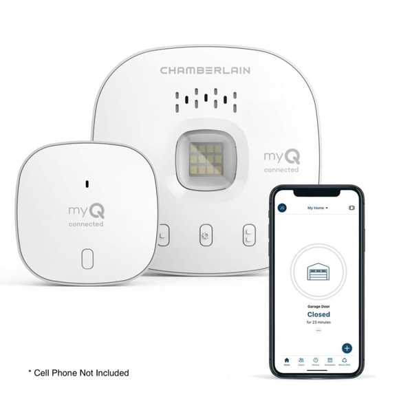 NWOT CHAMBERLAIN Smart Garage Door Opener Wireless Wifi & Bluetooth myQ-G0401-ES - Picture 1 of 16